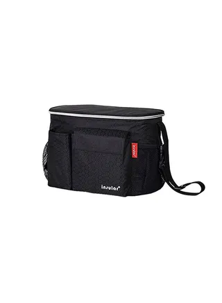 Waterproof Adjustable Strap Sturdy And Durable Large Capacity Baby Diaper Bag Black 