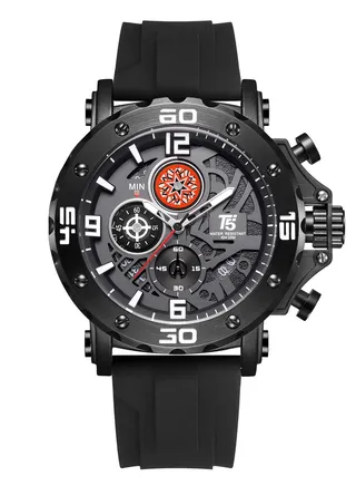 T5 Men's Chronograph Silicone strap Watch 