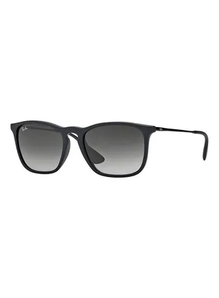 Men's Full Rim Square Sunglasses - RB4187F 622/8G - Lens Size: 54 mm - Black 