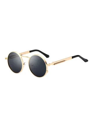 Men's Round UV Protected Sunglasses 