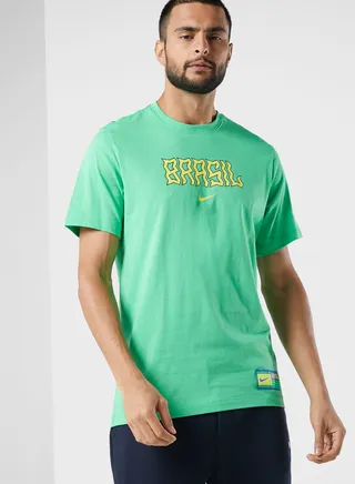 Brazil Swoosh Worldcup22 T-Shirt