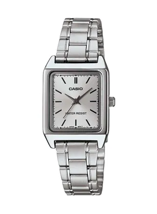 Women's Stainless Steel Analog Quartz Watch LTP-V007D-7EUDF - 22 mm - Silver 