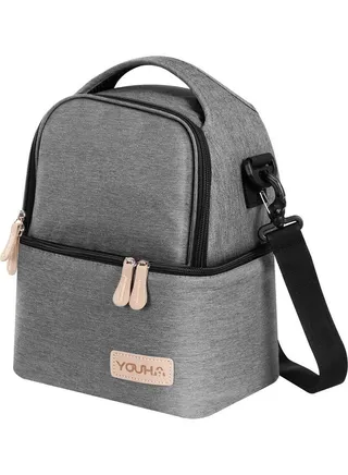 Multi-Functional Large Capacity Diaper Bag with Insulation Fabric and Removable Strap 