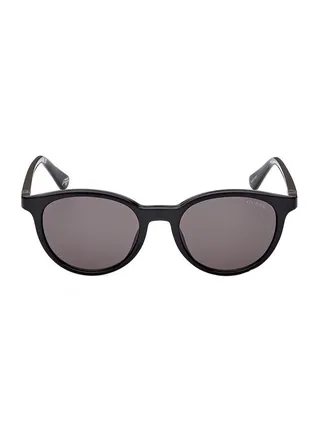 GU5216 01A Sunglasses 100% UV Protected Grey Round For Unisex 