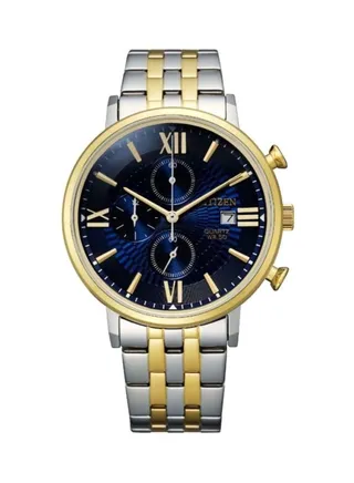 Men's Water Resistant Chronograph Watch AN3616-75L - 41 Mm - Silver/Gold 