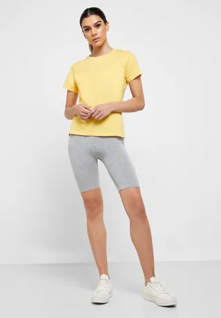 Polyamide Cycling Shorts Grey 