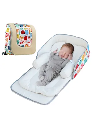 2-In-1 Travel Baby Bed And Backpack 