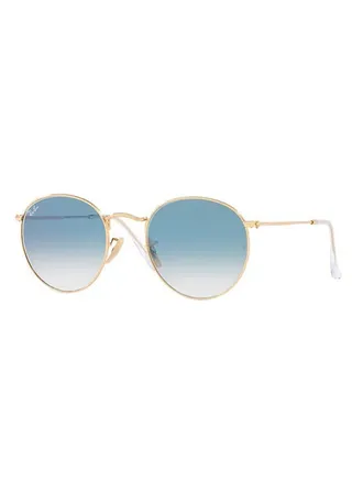 Round Sunglasses RB3447 001/3F-50 - Lens Size: 50mm - Gold 