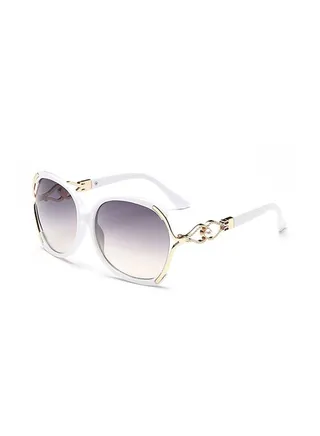 Women's Full Rim Oversize Sunglasses - Lens Size: 61 mm 