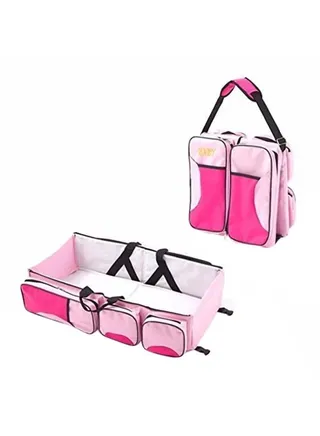 ORiTi Multipurpose Baby Diaper Travel Cot Bag, Fine Mattress With High-quality, Non-toxic and Sturdy 