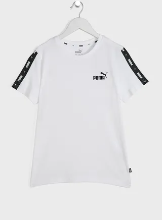 Youth Essential Tape T-Shirt White 
