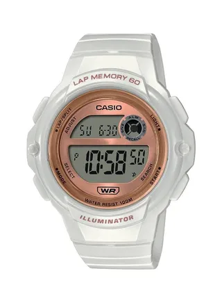 Casio Water Resistant Digital Resin Band Women's Watch - LWS-1200H-7A2VDF - 40.5mm 