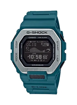 Men's Digital Square Water Resistance Wrist Watch GBX-100-2DR 
