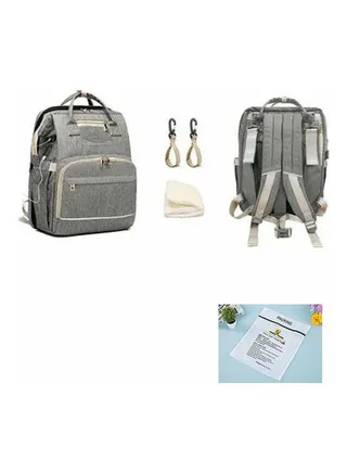 Waterproof 3 In 1 Diaper Backpack With Changing Station 