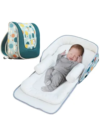 Multifunctional Portable Travel Baby Bed And Backpack 