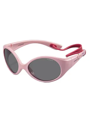 Kids Unisex UV Protection Oval Sunglasses - Pld 8010/S Ivorypink 47 - Lens Size 47 Mm 