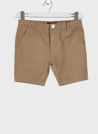 Boys Solid Shorts 