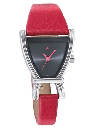 Leather Analog Wrist Watch 6095SL03 
