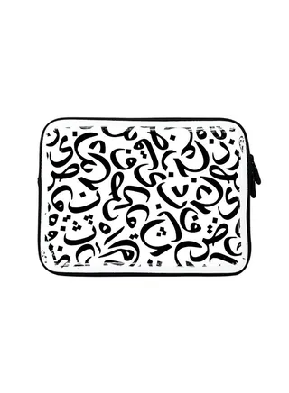 Protective Carrying Sleeve Bag With Strap For Laptops Arabian Pearls 