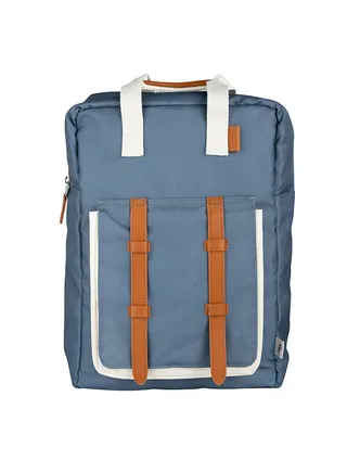 Large Backpack - Navy Blue 
