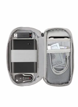 Cable Organizer Bag Travel Electronic Accessories Organizer Bag Travel Gear Storage Carrying Sleeve Pouch for USB Cable Earphones Power Banks USB Drive SD Card Charger Hard Disk Storage Bag 