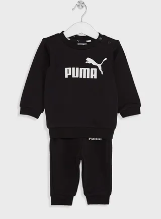 Infants Essential Minicats Crew Joggers Fl 