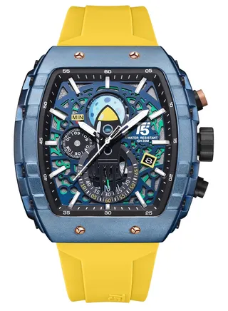 T5 Men's Chronograph Silicone strap Watch 