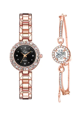Women's Alloy Analog Watch Set P1115-F 