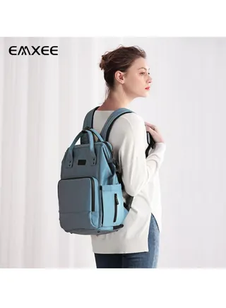 Diaper Bag Backpack Stylish Multi-Functional Waterproof Baby Large Capacity Durable Travel Diaper Bag 