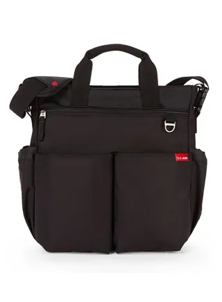 Duo Signature Diaper Bag - Black 