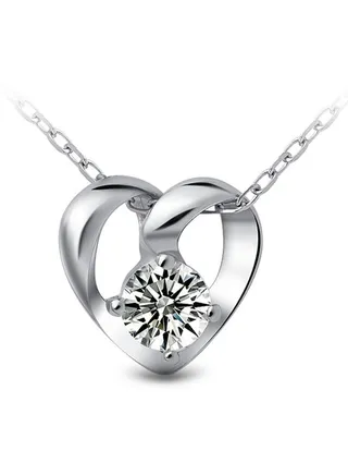 Women's  Birthday Necklace - Luxury Gift Idea for Wife or Girlfriend，Soulmate  from Husband, with Elegant Gift Box 
