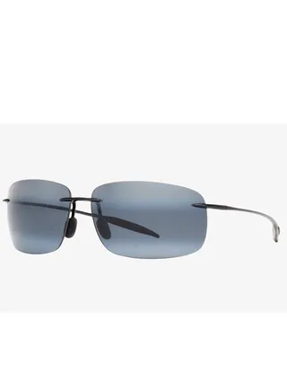 Unisex Polarized Breakwall Sunglasses - Shape MJ422-02 MP-BG 63 - Lens Size: 63 Mm 