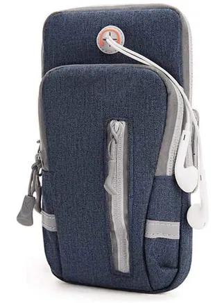 Running Phone Holder Bag, Sports Running Armband Adjustable Arm Bag Suitable for Outdoor Exercise, Phone Case Holder Compatible with Phones Under 6.9 inches 
