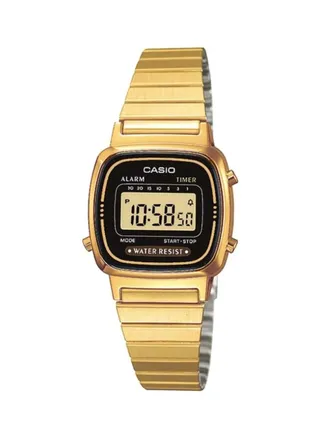 Women's Vintage Digital Watch LA670WGA-1D - 30 mm - Gold 