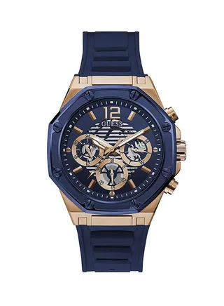 Unisex Chronograph Silicone Wrist Watch - GW0263G2 - 44 mm 