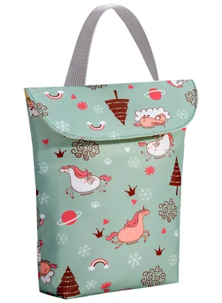 Diaper Organizer Wet And Dry Bag - Green 