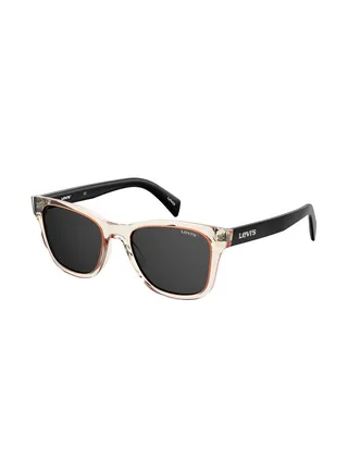 Unisex UV Protection Square Sunglasses - Lv 1002/S Transparent 53 - Lens Size: 53 Mm 