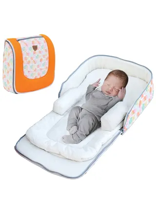 2-In-1 Travel Baby Bed And Backpack 
