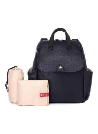 3-Piece Robyn Diaper Bag With Changing Mat And Insulated Bottle Holder Set 