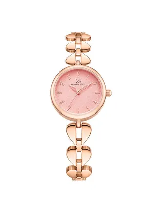 Kenneth Scott Women Pink Dial Analog Watch - K23504-RBKP 
