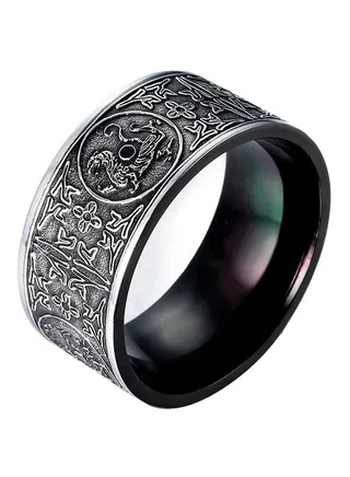 Titanium Steel Retro Ring 