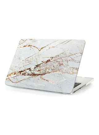 Hard Case Cover For Macbook Pro White Marble 