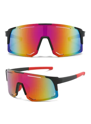 Trendy Men's Sunglasses, Stylish Shades with UV & Polarized for Sports, Fashionable Eyewear in Dubai, Goggles for Blocking, Retro Square Cycling Sunglass with Blue Lens - Latest in Fashion Online UAE 