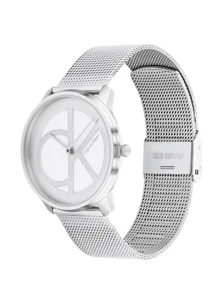 Analog Round Waterproof  Wrist Watch With Stainless Steel 25200032 