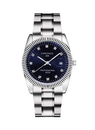 Men's Water Resistant Stainless Steel Analog Watch CHR-2502 