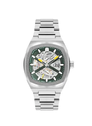 LEE COOPER Men's Automatic Green Dial Watch - LC07903.370 