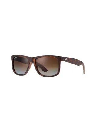 Men's Rectangular Sunglasses - Lens Size : 55 mm 