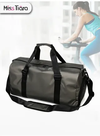 Outdoor Sports High-Capacity Storage Bag with Dry Wet Pocket and Shoe Compartment for Training Camping and Hiking 