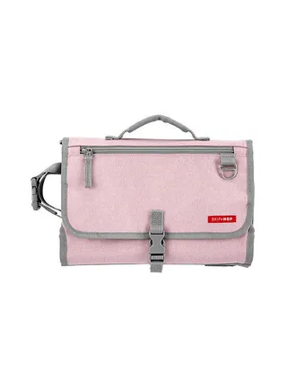 Pronto Signature Diaper Changing Station Pink Heather for Newborn - 9L523210 29.85x3.81x20.96 cm 
