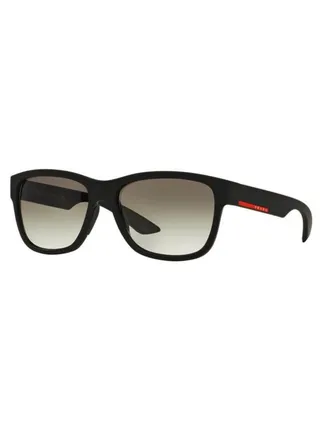 Men's Rectangular Sunglasses - SPS03Q DG0-0A7 57 - Lens Size: 57 Mm 